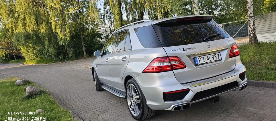 Mercedes-Benz ML cena 155000 przebieg: 163000, rok produkcji 2014 z Swarzędz małe 631